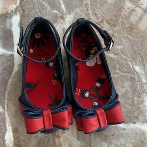 Janie and jack bow shoes size 4